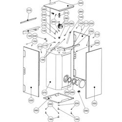 Wolf Warmwasser-Schichtenspeicher TS-160 für Ölbrennwertkessel, Inhalt 160 Liter... WOLF-8908101 4045013201446 (Abb. 1)