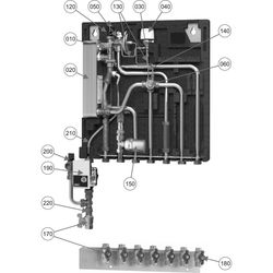 Wolf Wohnungsstation CAT-37 Typ: HT-ULTRA, WW-Leistung 52kW/18,4l/min, Heizleistung 10-15... WOLF-2072419 4045013335004 (Abb. 1)