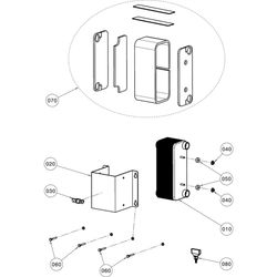 Wolf Wasser-Wasser-Wärmepumpe BWW-1-15 Inneneinheit, R407C, 15kW bei W10/W35, 400V... WOLF-9146036 4045013184091 (Abb. 1)