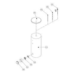 Wolf Paket Warmwasserspeicher SEW-1-400 bis ca. 20kW Heizleistung... WOLF-2483882Z02 4045013163317 (Abb. 1)