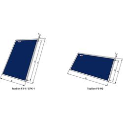 Wolf TopSon F3-1, hochkant, Hochleistungs-Sonnenkollektor, Glasleiste schwarzgrau... WOLF-2486518 4045013531598 (Abb. 1)