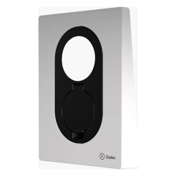 Zaptec Go Frontcover Cloud White, Ersatz-Abdeckung für Ladestation ZM000762