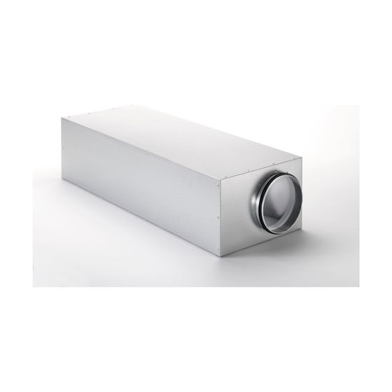 Zehnder Kastenschalldämpfer ComfoSilence CSI550, DN180/180, 900x350x232mm, exzentrisch
