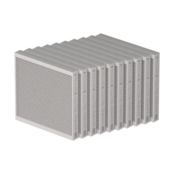 Zehnder Grobstaubfilterset für das Komfortlüftungsgerät ComfoAir Fit 100, ISO Coarse 65 Prozent, 10 Stück