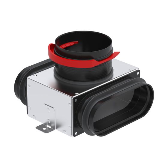 Zehnder Übergangs-T-Stück CK150/CT90 ComfoFit CK150 auf ComfoTube 90, inkl. Dichtring