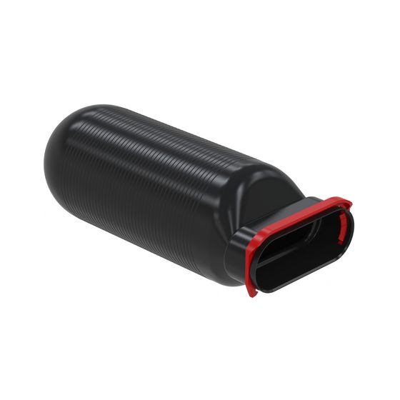 Zehnder Luftdurchlass ComfoCase CLRF, Länge 294mm 1x Flat 51, D125, Anschluss gerade, mit RapidLock-Verbinder