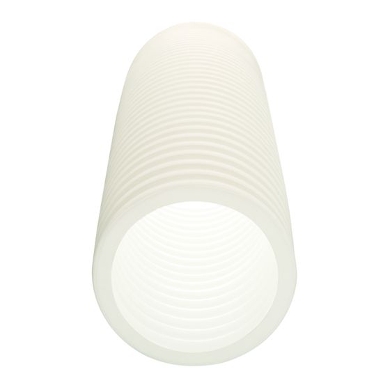 Zehnder Lüftungsrohr ComfoTube Flow 75, 50m weiß, Polyethylen