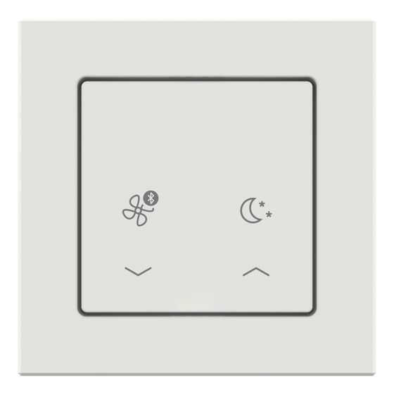 Zehnder Bedieneinheit ComfoControl Eco Bluetooth für ComfoSpot55 Twin Bluetooth