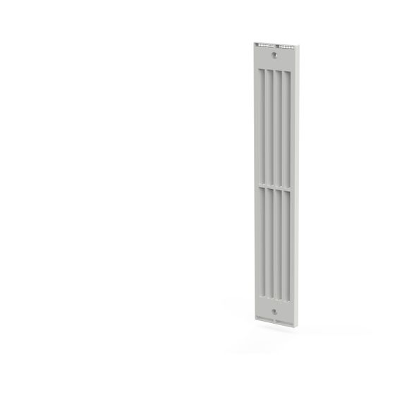 Zehnder Laibungsgitter für Laibungsmodul ComfoSpot 55 Twin, 343x57x8,5mm, Kunststoff weiß