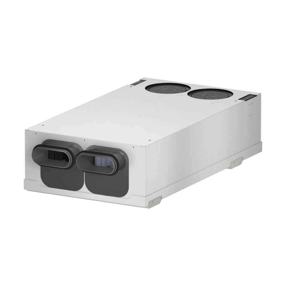 Zehnder ComfoAir Fit 100 SR Enthalpie Außen- und Fortluftanschlüsse unten, Zuluftans... ZEHNDER-471360100 8717573048279 (Abb. 1)
