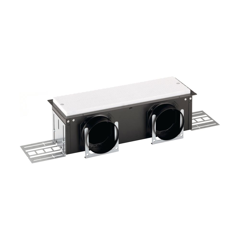 Zehnder Luftdurchlassgehäuse ComfoCase CLD2xDN90, breit, Höhe 115mm, seitlich, mit W... ZEHNDER-988320507 7613367054543 (Abb. 1)