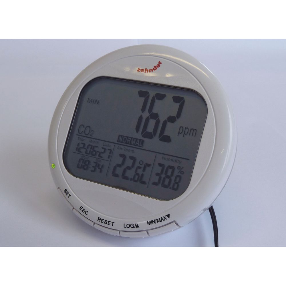 Zehnder CO2-Datenlogger für die Unterstützung der Beratungstätigkeit bei der Beurtei... ZEHNDER-990000100 7640138034510 (Abb. 1)