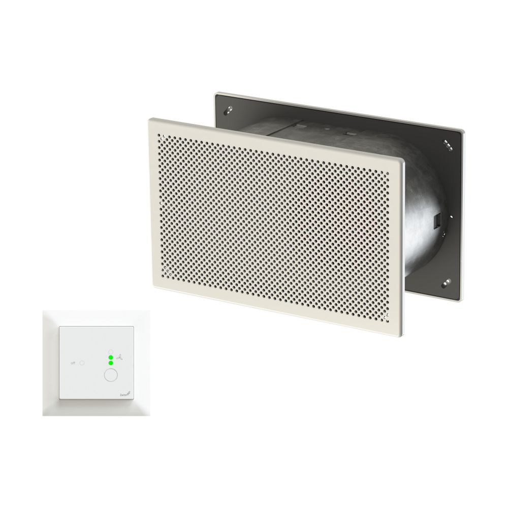 Zehnder Überströmer ComfoDuct Activo S 60, aktives Überströmelement mit Steuerung... ZEHNDER-990218007 7613367056202 (Abb. 1)