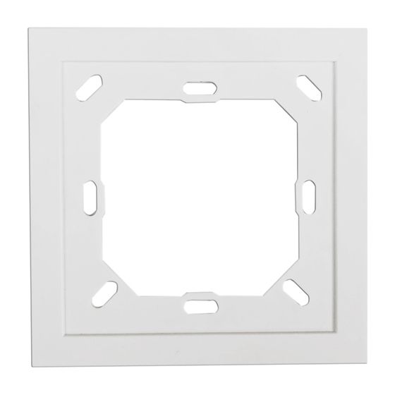 Zewotherm Adapterrahmen für Aufputz-Raumthermostat, Typ RA 02001-00N1