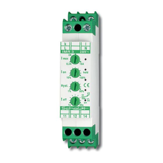 Zewotherm Strommessrelais Hutschiene nur Kabelsystem