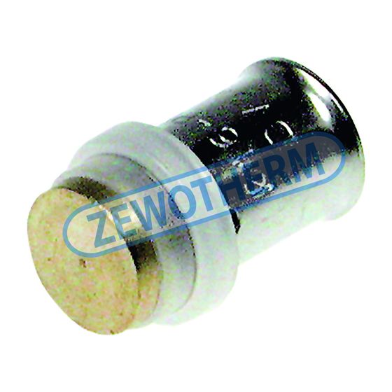 Zewotherm Prüfstopfen Premium 20x2mm, 5 Stück