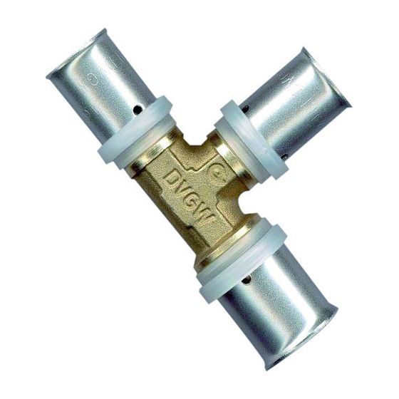 Zewotherm Press-T-Stück Premium reduziert 40x26x32mm