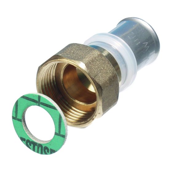 Zewotherm Pressübergang plus Verschraubung Premium 26x3mm - 28mm, 5 Stück