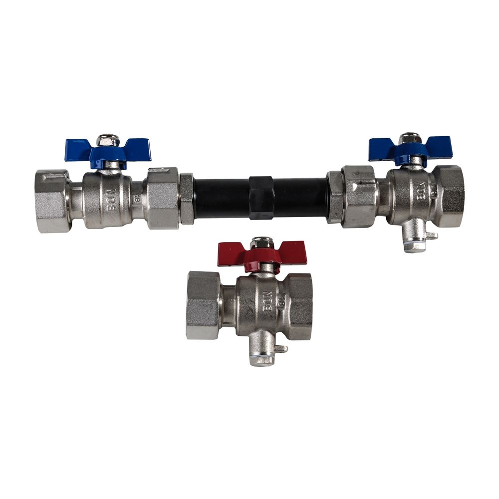 Zewotherm Wärmemengenzähler-Einbauset 1'' horizontal 1 Set... ZEWOTHERM-11130105 4251346807389 (Abb. 1)