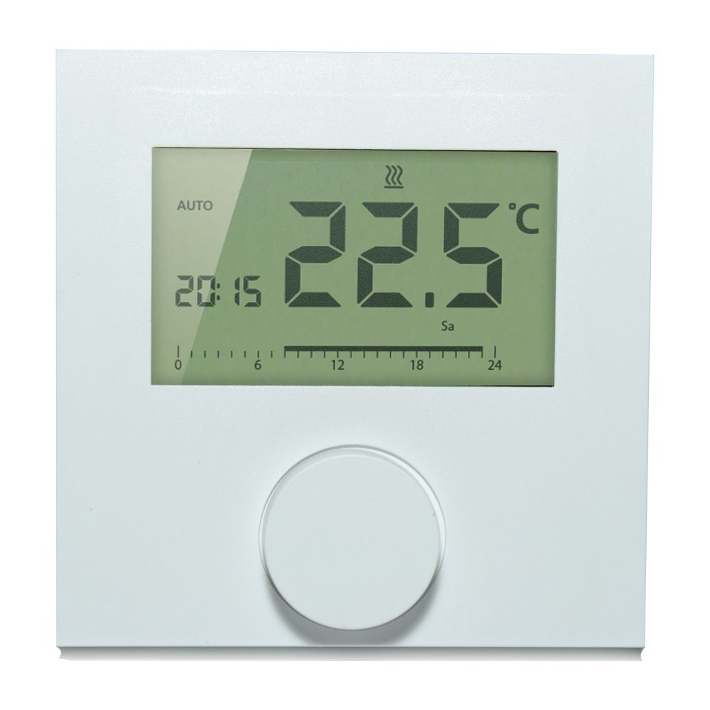 Zewotherm Raumthermostat LCD 230V Aufputz / Standard... ZEWOTHERM-11130183 4251346863453 (Abb. 1)