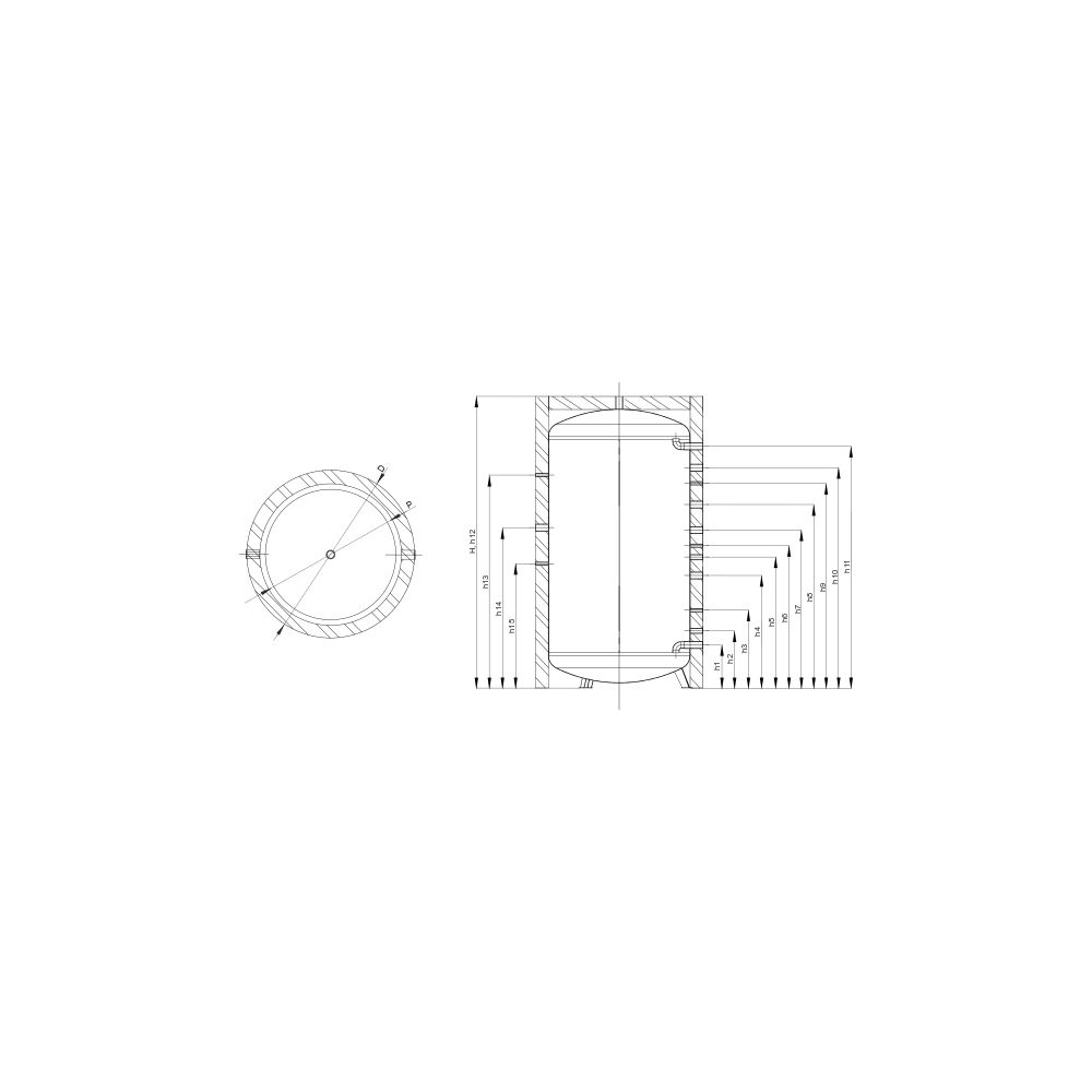 Zewotherm Zewo Eco-PS 500 L Heizungspufferspeicher Dämmung aus Polystyrolschaum und... ZEWOTHERM-12030085 4251346894808 (Abb. 2)