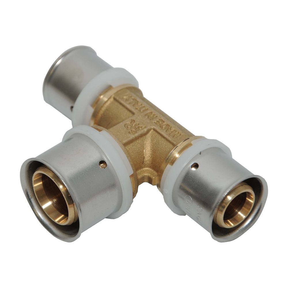 Zewotherm Press-T-Stück Premium erweitert 26x32x26mm... ZEWOTHERM-17010210 4251346819412 (Abb. 1)