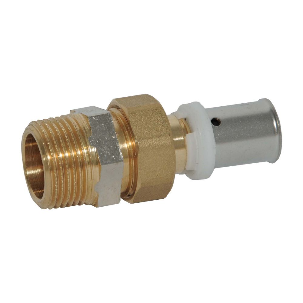 Zewotherm Pressverschraubung Premium konisch 16mm - 3/4" Außengewinde, 10 Stück... ZEWOTHERM-17010311 4251346820425 (Abb. 1)