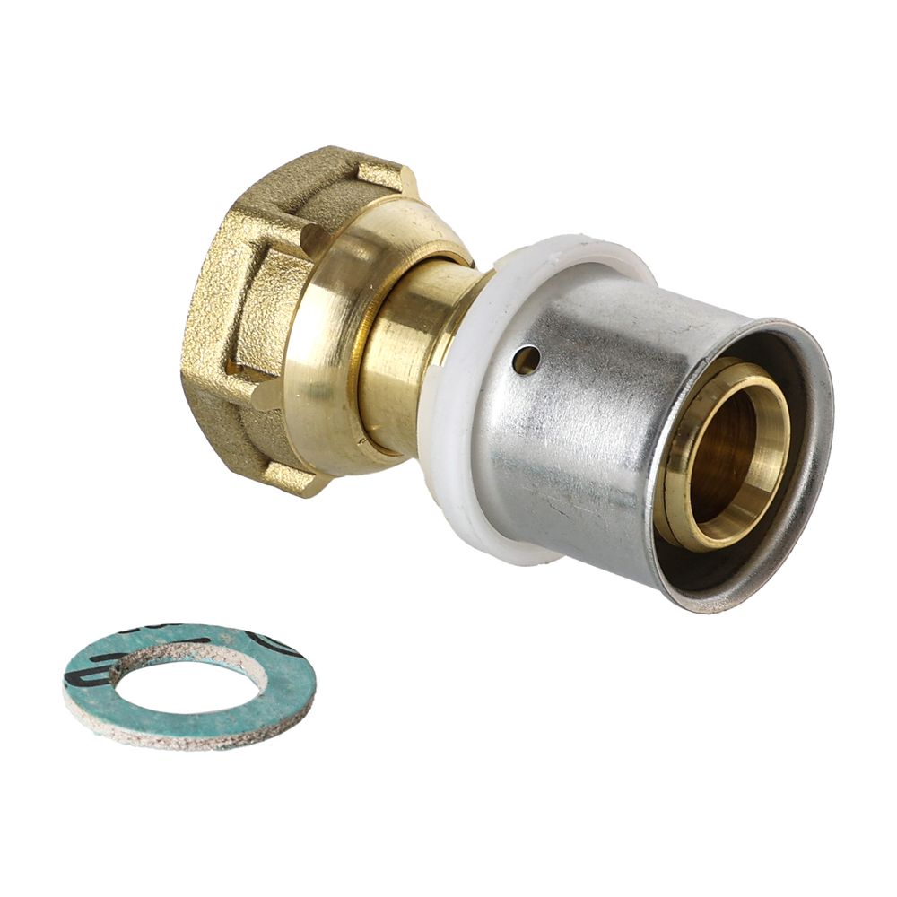 Zewotherm Übergangspressverschraubung Premium 40mm - 1 1/4" Innengewinde flachdicht... ZEWOTHERM-17010578 4251346892088 (Abb. 1)