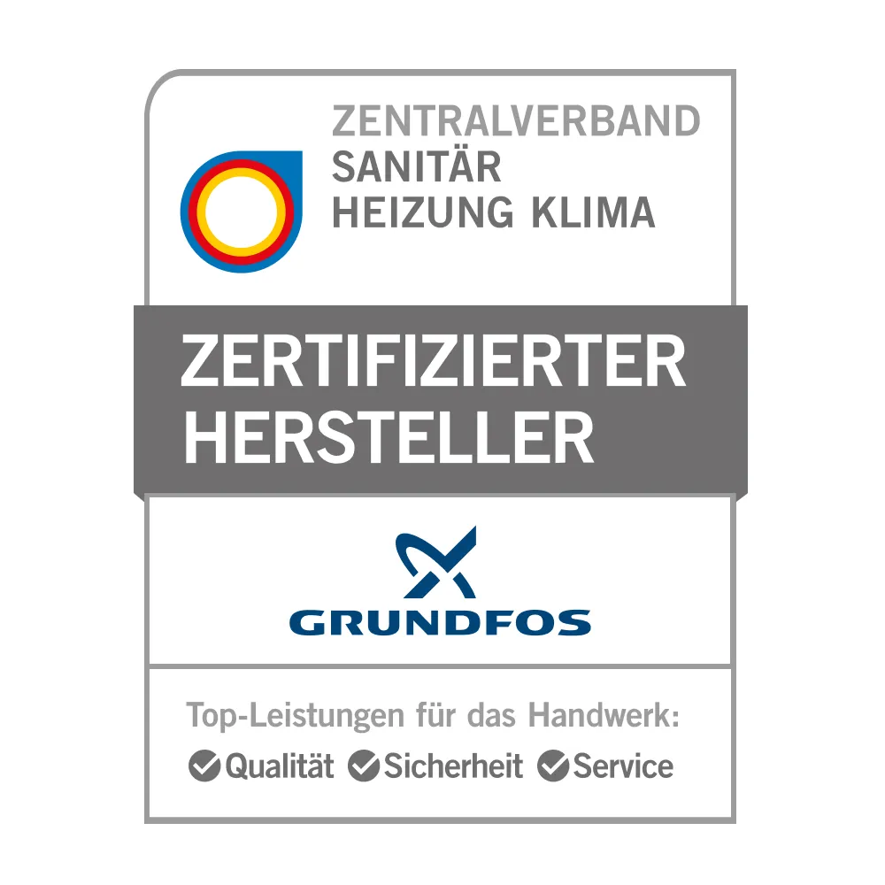 ZVSHK Qualitätszeichen - Grundfos