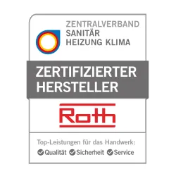 ZVSHK Qualitätszeichen - Roth