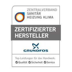 ZVSHK Qualitätszeichen - Grundfos