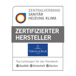 ZVSHK Qualitätszeichen - Villeroy & Boch