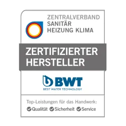 ZVSHK Qualitätszeichen - BWT