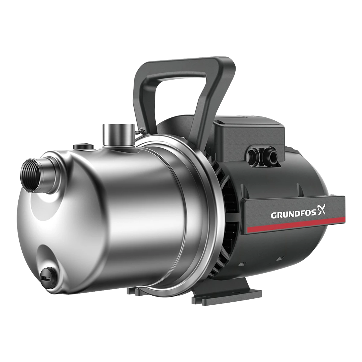 Grundfos Gartenpumpe JP 5-48 1x230V 50Hz 1,5m, 2870/min max. Arbeitsdruck 6 bar max. Förderhöhe 49,5m, Schuko HU